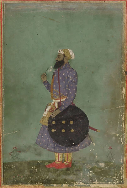 Portrait of a Prince, Mughal dynasty, 18th century. Creator: Unknown