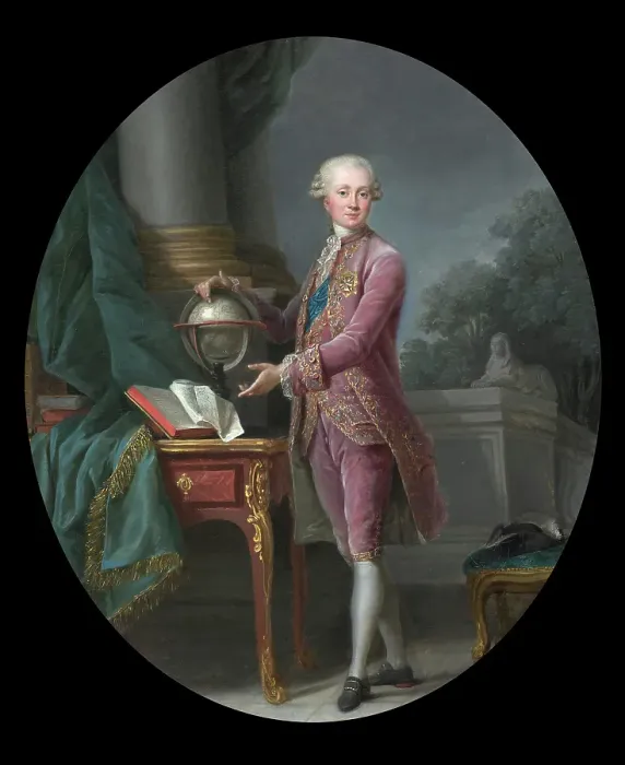 Framed Print : Portrait of the Prince of Nassau, 1776. Creator: Elisabeth Louise Vigee-LeBrun Framed Print : Portrait of the Prince of Nassau, 1776. Creator: Elisabeth Louise Vigee-LeBrun