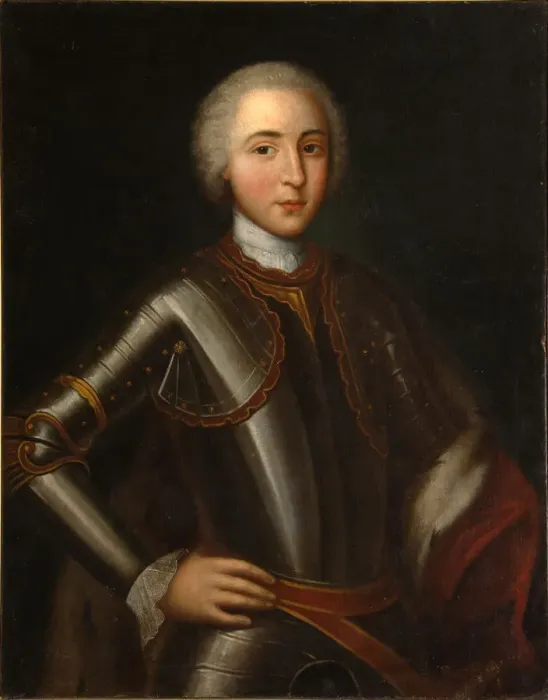 Framed Print : Portrait of Prince Nikolay Fyodorovich Golitsyn (1728-1780), 1750s. Artist: Anonymous Framed Print : Portrait of Prince Nikolay Fyodorovich Golitsyn (1728-1780), 1750s. Artist: Anonymous