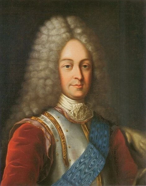 Portrait of Prince Vasily Lukich Dolgorukov (1672-1739), First half of the 19th cent Artist: Anonymous