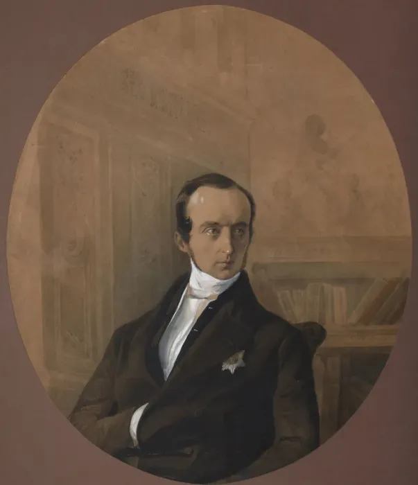 Framed Print : Portrait of Prince Vladimir Fyodorovich Odoyevsky (1803-1869) Framed Print : Portrait of Prince Vladimir Fyodorovich Odoyevsky (1803-1869)
