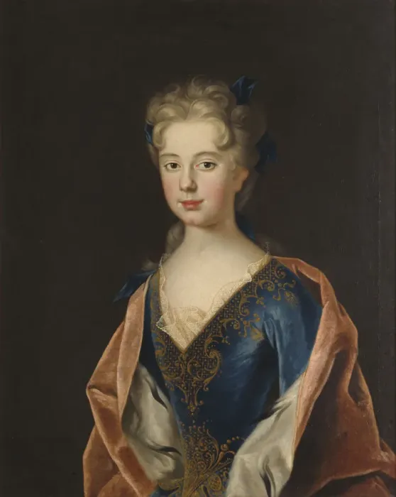 Framed Print : Portrait of Princess Anna Leszczynska (1699-1717), 1712 Framed Print : Portrait of Princess Anna Leszczynska (1699-1717), 1712