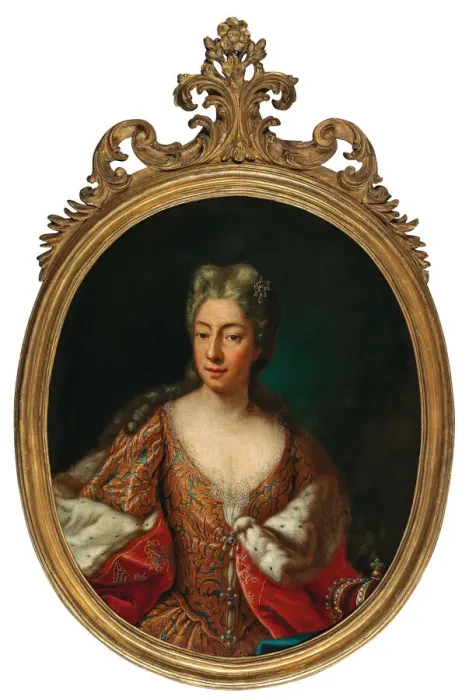 Framed Print : Portrait of Princess Anne Marie d Orleans (1669-1728), Duchess of Savoy Framed Print : Portrait of Princess Anne Marie d Orleans (1669-1728), Duchess of Savoy