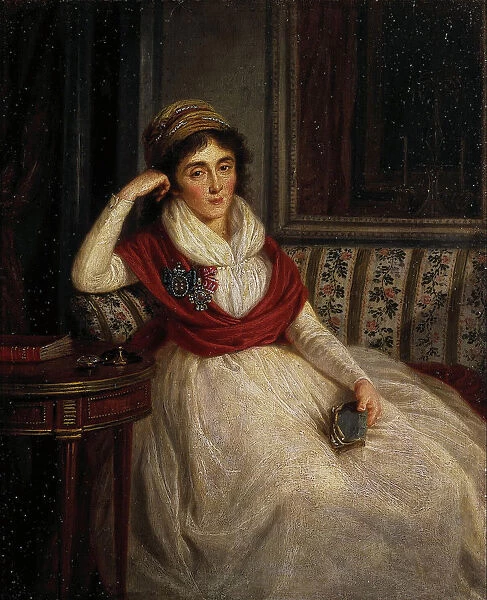 Portrait of Princess Ekaterina Ilyinichna Golenishcheva-Kutuzova (1754-1824), 1797. Artist: Guttenbrunn, Ludwig (1750-1819)