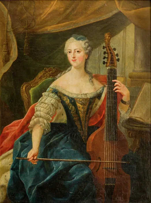 Framed Print : Portrait of Princess Isabella of Parma (1741-1763), Archduchess of Austria, c1760. Creator: Anonymous Framed Print : Portrait of Princess Isabella of Parma (1741-1763), Archduchess of Austria, c1760. Creator: Anonymous