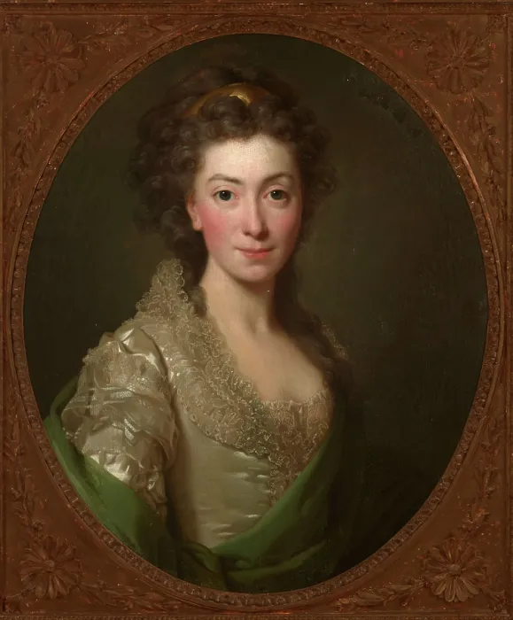 Framed Print : Portrait of Princess Izabela Czartoryska (1746-1835), nee Flemming, 1774. Creator: Roslin, Alexander (1718-1793) Framed Print : Portrait of Princess Izabela Czartoryska (1746-1835), nee Flemming, 1774. Creator: Roslin, Alexander (1718-1793)