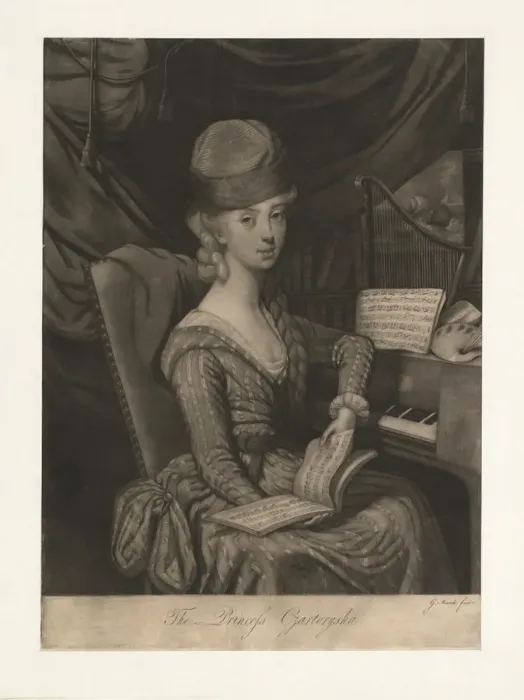 Framed Print : Portrait of Princess Izabela Czartoryska (nee Countess Fleming) (1746-1835), 1777. Artist: Marchi, Giuseppe Filippo Liberati (1721-1808) Framed Print : Portrait of Princess Izabela Czartoryska (nee Countess Fleming) (1746-1835), 1777. Artist: Marchi, Giuseppe Filippo Liberati (1721-1808)