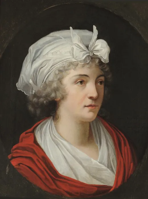 Framed Print : Portrait of Princess Louise of Stolberg-Gedern (1752-1824), Countess of Albany, 1797. Creator: Fabre, Francois-Xavier Pascal, Baron (1766-1837) Framed Print : Portrait of Princess Louise of Stolberg-Gedern (1752-1824), Countess of Albany, 1797. Creator: Fabre, Francois-Xavier Pascal, Baron (1766-1837)