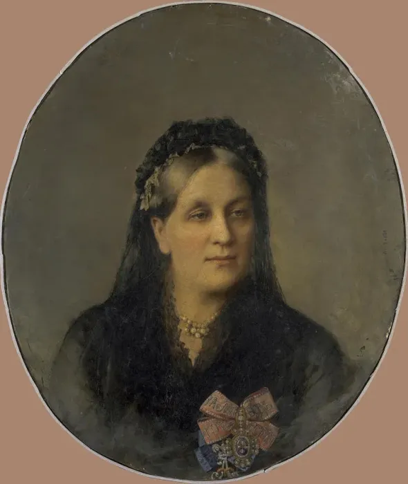 Framed Print : Portrait of Princess Maria Alexandrovna Dolgorukaya, nee Apraxina (1816-1892), Second Half of the 19 Artist: Anonymous Framed Print : Portrait of Princess Maria Alexandrovna Dolgorukaya, nee Apraxina (1816-1892), Second Half of the 19 Artist: Anonymous