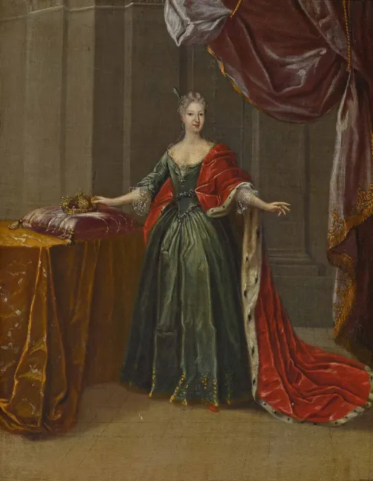 Framed Print : Portrait of Princess Maria Antonia of Bavaria (1724-1780), Electress of Saxony. Creator: Horemans Framed Print : Portrait of Princess Maria Antonia of Bavaria (1724-1780), Electress of Saxony. Creator: Horemans