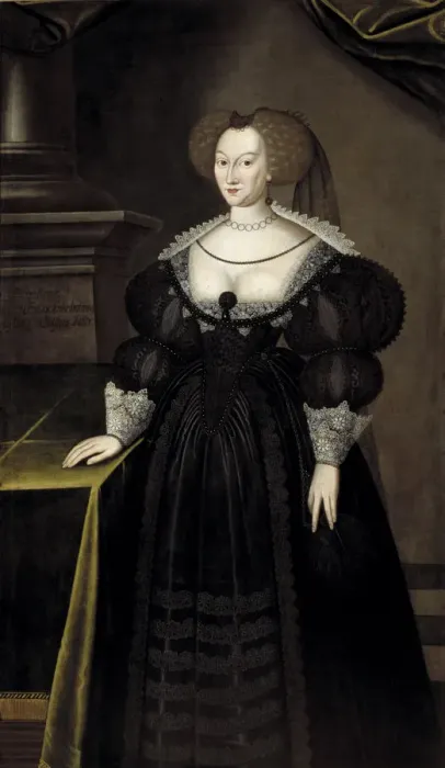 Framed Print : Portrait of Princess Maria Eleonora of Brandenburg (1599-1655), Queen of Sweden Framed Print : Portrait of Princess Maria Eleonora of Brandenburg (1599-1655), Queen of Sweden