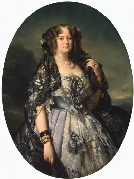 Framed Print : Portrait of Princess Sophia Radziwill, 1864. Artist: Winterhalter, Franz Xavier (1805-1873) Framed Print : Portrait of Princess Sophia Radziwill, 1864. Artist: Winterhalter, Franz Xavier (1805-1873)