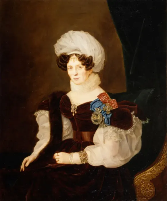 Framed Print : Portrait of Princess Tatyana Vasilyevna Golitsyna (1783-1841), 1835. Creator: Riss Framed Print : Portrait of Princess Tatyana Vasilyevna Golitsyna (1783-1841), 1835. Creator: Riss