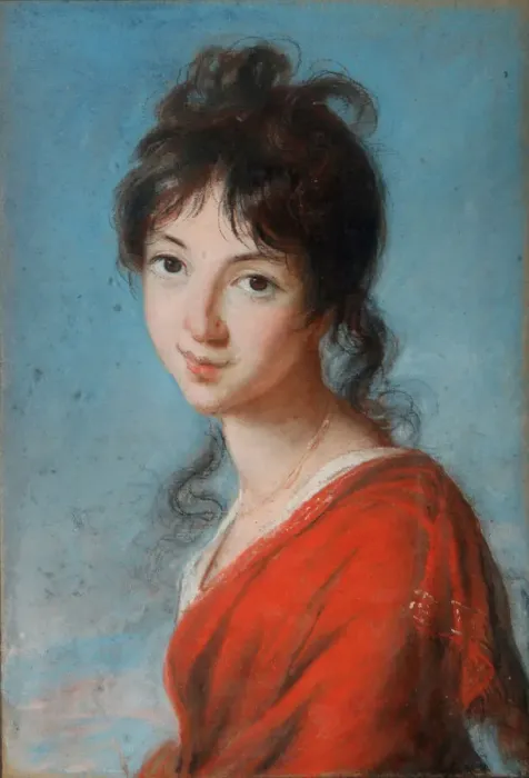 Framed Print : Portrait of Princess Teresa Czartoryska (1785-1868), 1800. Artist: Vigee-Lebrun, Marie Louise Elisabeth (1755-1842) Framed Print : Portrait of Princess Teresa Czartoryska (1785-1868), 1800. Artist: Vigee-Lebrun, Marie Louise Elisabeth (1755-1842)