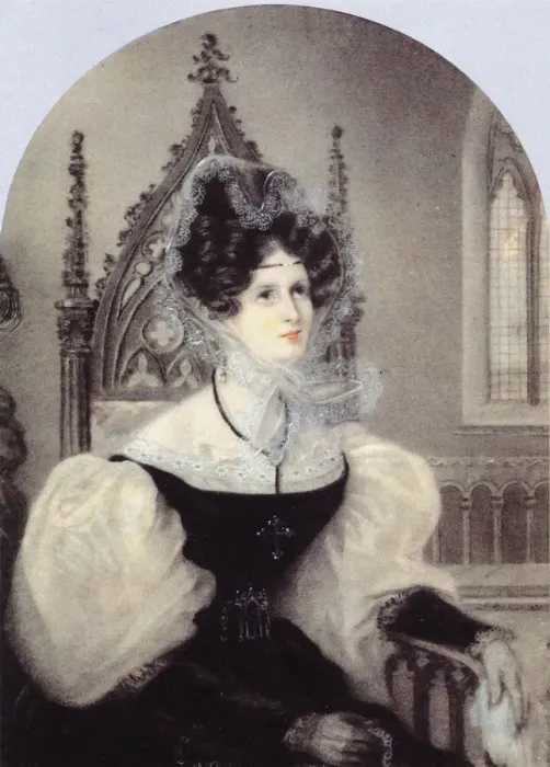 Framed Print : Portrait of Princess Zinaida Alexandrovna Volkonskaya (1792-1862). Artist: Anonymous Framed Print : Portrait of Princess Zinaida Alexandrovna Volkonskaya (1792-1862). Artist: Anonymous