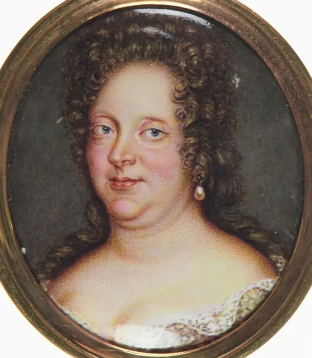 Framed Print : Portrait of Prinzessin Luise Caroline Radziwill (1667-1695), Countess Palatine of Neuburg, 1699. Creator: Blesendorf, Samuel (1633-1699) Framed Print : Portrait of Prinzessin Luise Caroline Radziwill (1667-1695), Countess Palatine of Neuburg, 1699. Creator: Blesendorf, Samuel (1633-1699)