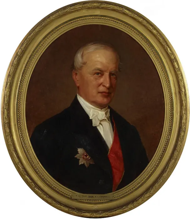 Framed Print : Portrait of Privy Councillor Robert von Trapp, 1871. Creator: Erik Johan Lofgren Framed Print : Portrait of Privy Councillor Robert von Trapp, 1871. Creator: Erik Johan Lofgren