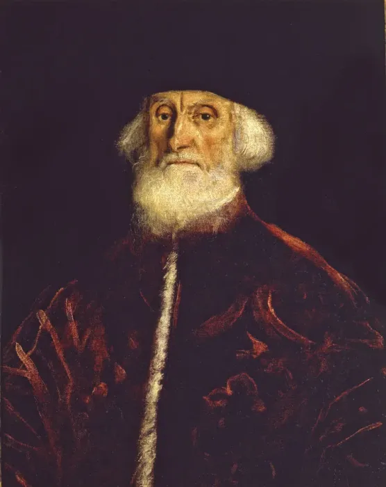 Framed Print : Portrait of Procurator Jacopo Soranzo, c. 1550. Creator: Tintoretto, Jacopo (1518-1594) Framed Print : Portrait of Procurator Jacopo Soranzo, c. 1550. Creator: Tintoretto, Jacopo (1518-1594)