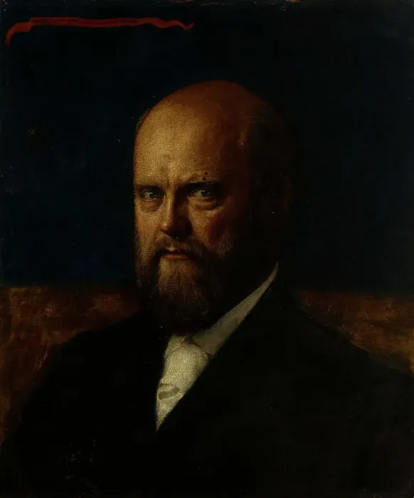 Framed Print : Portrait of Professor E. R. Neovius, 1898. Creator: Akseli Gallen-Kallela Framed Print : Portrait of Professor E. R. Neovius, 1898. Creator: Akseli Gallen-Kallela