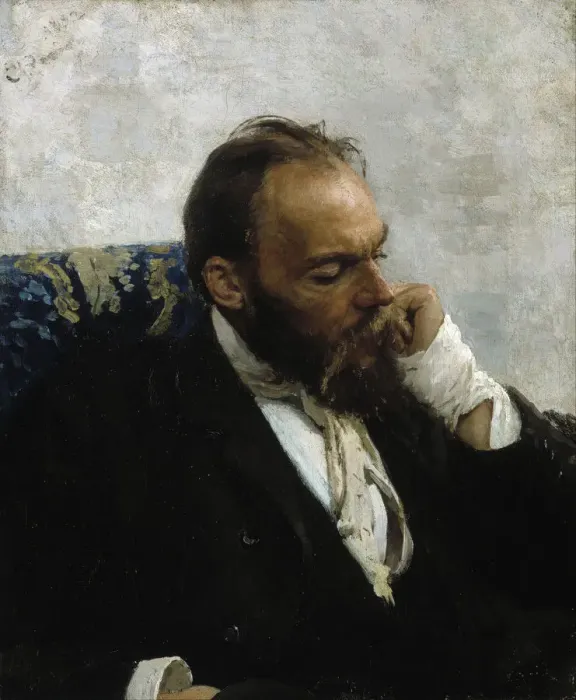 Framed Print : Portrait of Professor Ivanov. Artist: Repin, Ilya Yefimovich (1844-1930) Framed Print : Portrait of Professor Ivanov. Artist: Repin, Ilya Yefimovich (1844-1930)