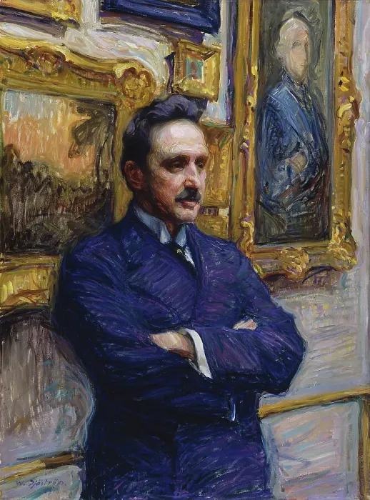 Framed Print : Portrait of Professor J. J. Tikkanen, 1913. Creator: Vilho Sjöström Framed Print : Portrait of Professor J. J. Tikkanen, 1913. Creator: Vilho Sjöström