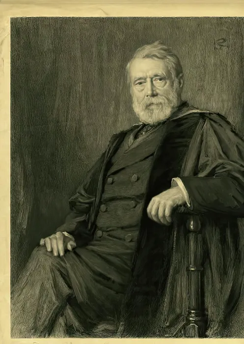 Framed Print : Portrait of Professor Masson. Creator: Frederick Huth Framed Print : Portrait of Professor Masson. Creator: Frederick Huth