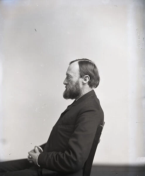 Portrait in Profile of Ferdinand Vandeveer Hayden (1829-1887), 1880s