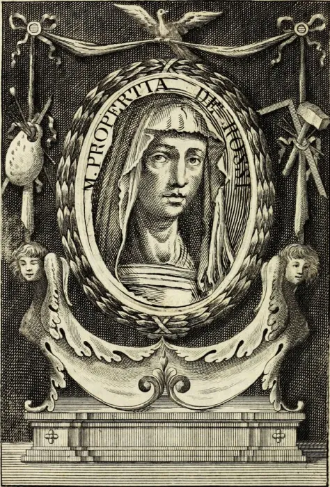 Framed Print : Portrait of Properzia de Rossi (c. 1490-1530). From Vite de piu eccellenti pittori Framed Print : Portrait of Properzia de Rossi (c. 1490-1530). From Vite de piu eccellenti pittori
