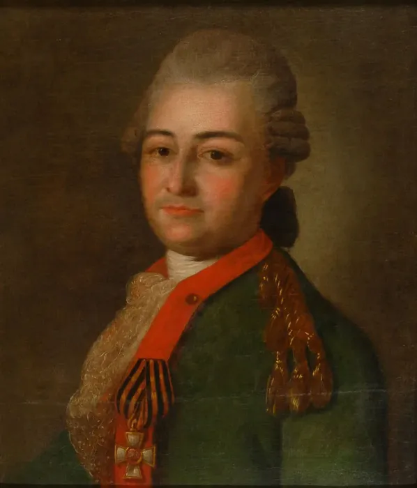 Framed Print : Portrait of Pyotr Alexeyevich Akinfov