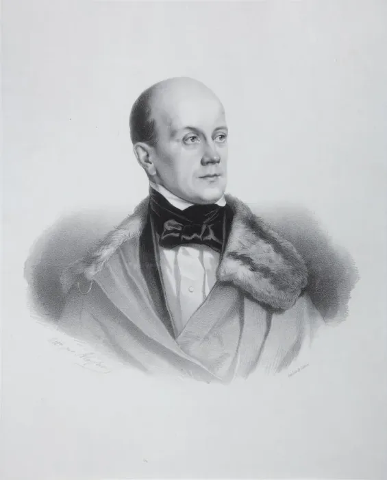 Framed Print : Portrait of Pyotr Yakovlevich Chaadayev (1794-1856), 1848. Artist: Alophe, Marie-Alexandre Menut (1812-1883) Framed Print : Portrait of Pyotr Yakovlevich Chaadayev (1794-1856), 1848. Artist: Alophe, Marie-Alexandre Menut (1812-1883)