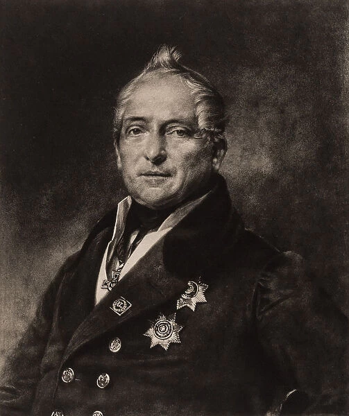 Portrait of Pyotr Yakovlevich Ubri (Peter von Oubril) (1774-1847)