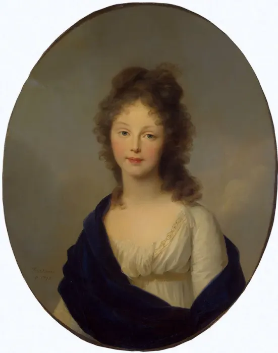 Framed Print : Portrait of Queen Louise of Prussia, (1776-1810), 1798 Framed Print : Portrait of Queen Louise of Prussia, (1776-1810), 1798