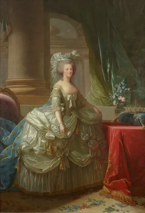 Framed Print : Portrait of Queen Marie Antoinette of France (1755-1793), c. 1785 Framed Print : Portrait of Queen Marie Antoinette of France (1755-1793), c. 1785
