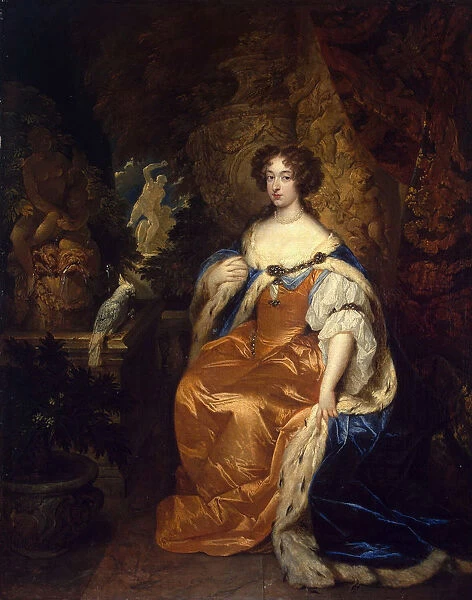 Portrait of Queen Mary II of England, (1662-1694), 1683