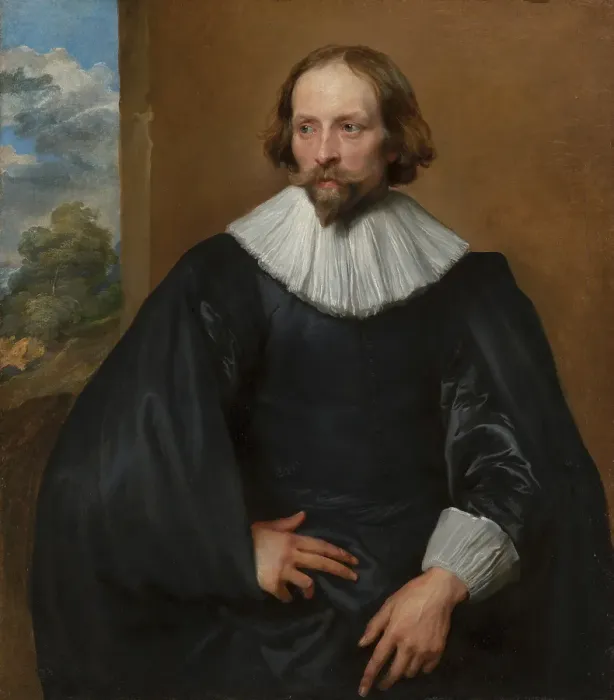 Framed Print : Portrait of Quintijn Symons (1592-after 1646). Creator: Anthony van Dyck Framed Print : Portrait of Quintijn Symons (1592-after 1646). Creator: Anthony van Dyck