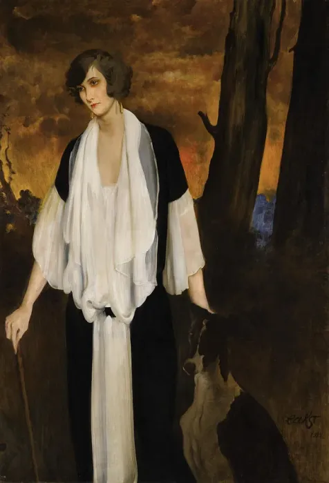 Framed Print : Portrait of Rachel Strong, the Future Countess Henri de Boisgelin, 1924. Artist: Bakst, Leon (1866-1924) Framed Print : Portrait of Rachel Strong, the Future Countess Henri de Boisgelin, 1924. Artist: Bakst, Leon (1866-1924)