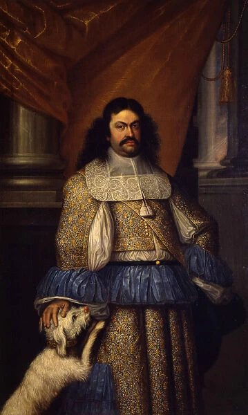 Portrait of Ranuccio II Farnese (1630?1694), Duke of Parma. Artist: Denys, Jacob (1644-1708)