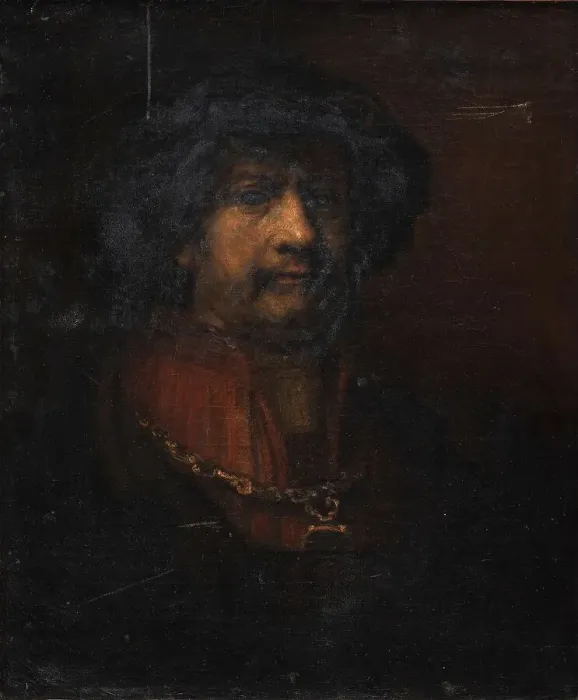 Framed Print : Portrait of Rembrandt, 1655. Creator: Rembrandt Harmensz van Rijn Framed Print : Portrait of Rembrandt, 1655. Creator: Rembrandt Harmensz van Rijn