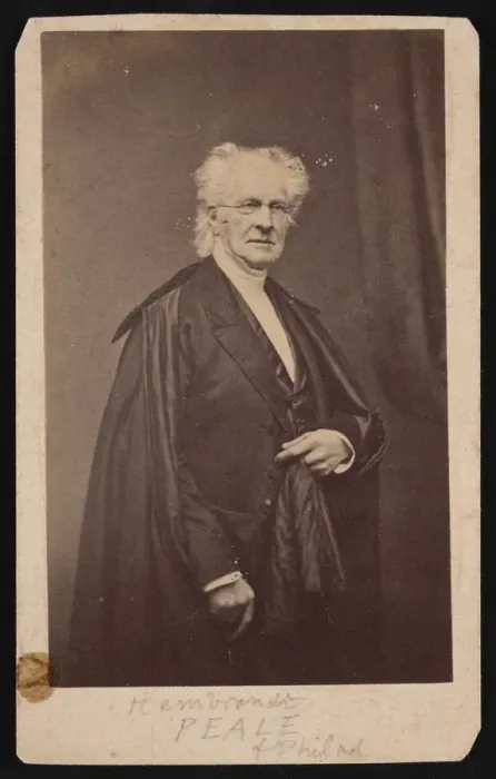 Framed Print : Portrait of Rembrandt Peale (1778-1860), Before 1860. Creator: Mathew Brady Framed Print : Portrait of Rembrandt Peale (1778-1860), Before 1860. Creator: Mathew Brady
