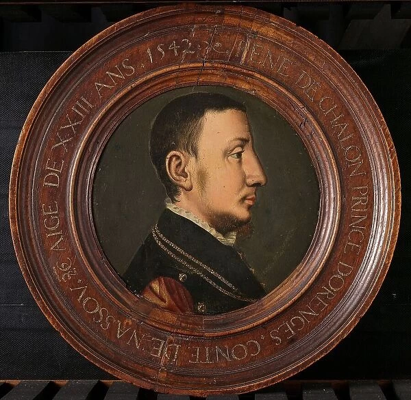 Portrait of René de Chalon (c.1519-1544), Prince of Orange, after 1542. Creator: Unknown