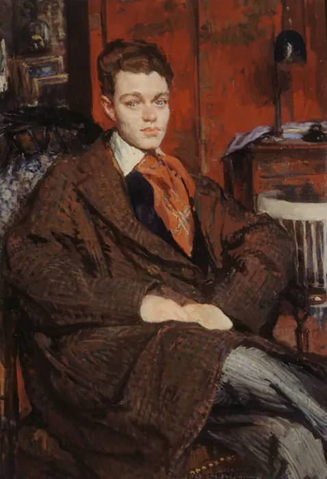 Framed Print : Portrait of ReneCrevel (1900-1935), 1928. Creator: Blanche Framed Print : Portrait of ReneCrevel (1900-1935), 1928. Creator: Blanche