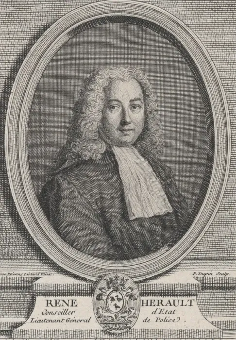 Framed Print : Portrait of ReneHerault. n. d. n. d Creator: Pierre Dupin Framed Print : Portrait of ReneHerault. n. d. n. d Creator: Pierre Dupin