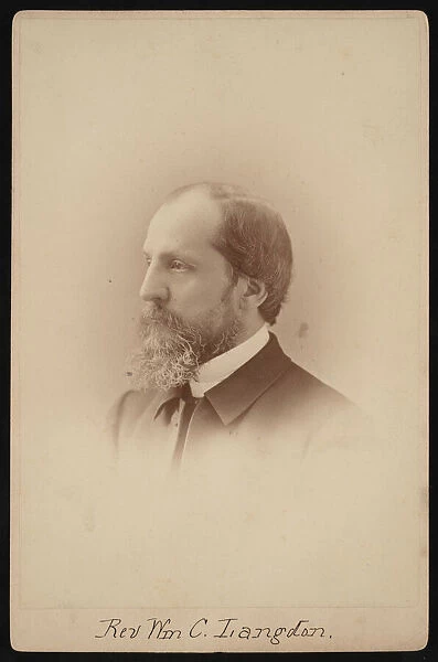 Portrait of Rev. William Chauncy Langdon (1831-1895), Circa 1881. Creator: Pach Bros