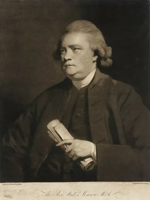 Framed Print : Portrait of Rev. William Mason, 1779. Creator: William Doughty Framed Print : Portrait of Rev. William Mason, 1779. Creator: William Doughty