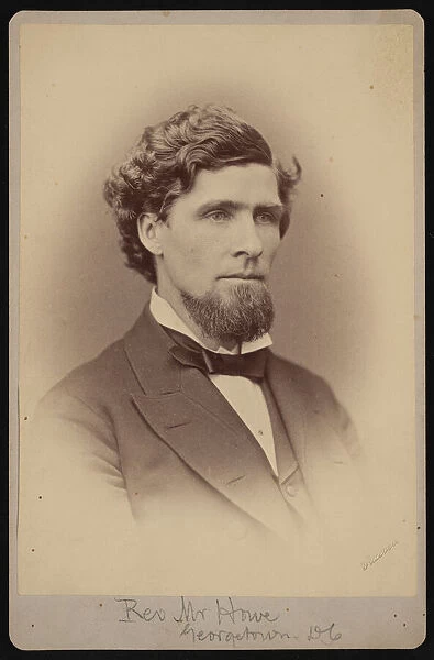Portrait of Reverend Howe, Between 1876 and 1880. Creator: Samuel Montague Fassett