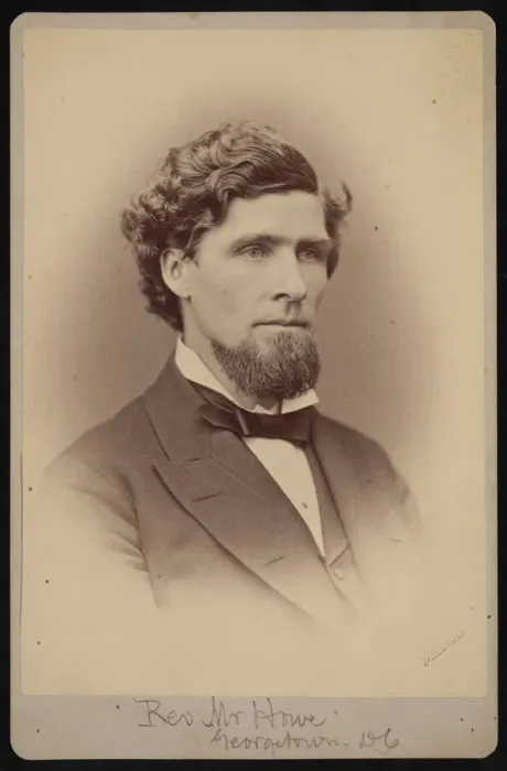 Framed Print : Portrait of Reverend Howe, Between 1876 and 1880. Creator: Samuel Montague Fassett Framed Print : Portrait of Reverend Howe, Between 1876 and 1880. Creator: Samuel Montague Fassett