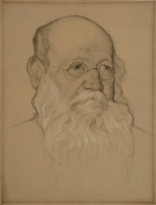 Framed Print : Portrait of the Revolutionary Count Pyotr A. Kropotkin (1842-1921), 1920-1921. Artist: Andreev, Nikolai Andreevich (1873-1932) Framed Print : Portrait of the Revolutionary Count Pyotr A. Kropotkin (1842-1921), 1920-1921. Artist: Andreev, Nikolai Andreevich (1873-1932)