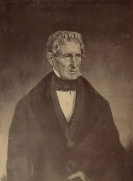 Framed Print : Portrait of Richard Rush (1780-1859), 0. Creator: Thomas Waterman Wood Framed Print : Portrait of Richard Rush (1780-1859), 0. Creator: Thomas Waterman Wood