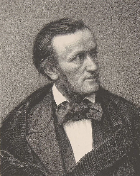 Portrait of Richard Wagner, 19th century. Creator: Unknown