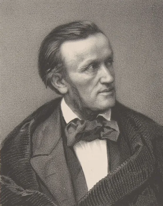 Framed Print : Portrait of Richard Wagner, 19th century. Creator: Unknown Framed Print : Portrait of Richard Wagner, 19th century. Creator: Unknown